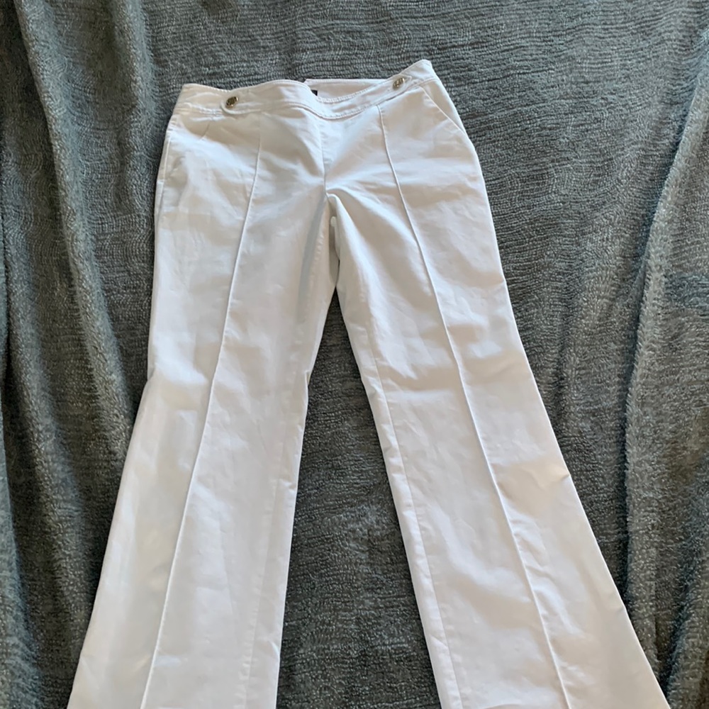 Ann taylor white salor pants